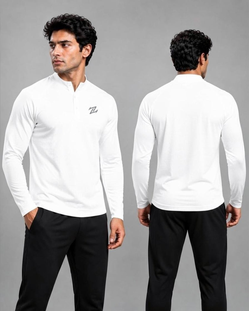 Men's full sleeves active tee