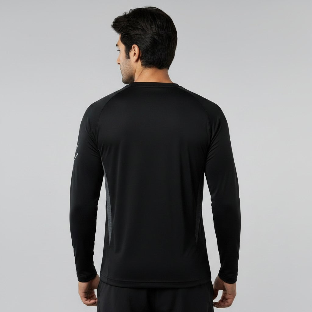 Men's full sleeves active tee