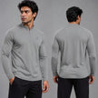 Men's full sleeves active tee by ZAKWEAR, shown in a comfortable fit with breathable fabric, ideal for sports and casual wear.