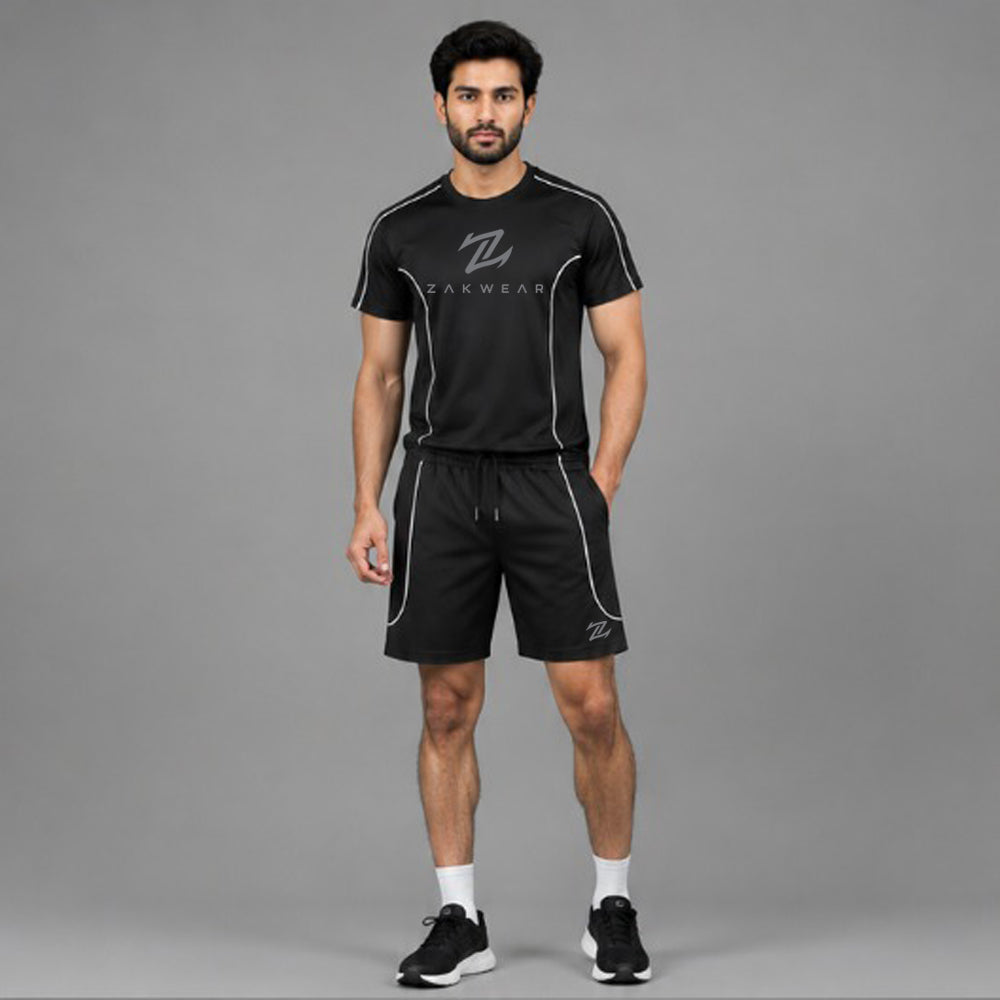 Men's Activewear T-Shirt & Shorts Set