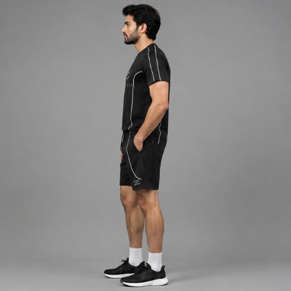 Men's Activewear T-Shirt & Shorts Set