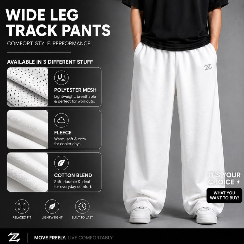 Men's loose fit basic trousers by ZAKWEAR, showing comfortable, casual fit and classic design in a neutral color.