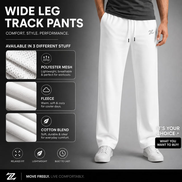 MEN'S LOOSE FIT BASIC TROUSERS