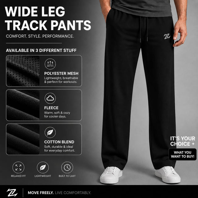 MEN'S LOOSE FIT BASIC TROUSERS