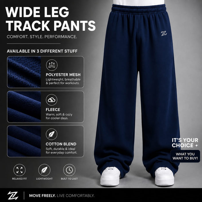 Men's loose fit basic trousers by ZAKWEAR, featuring a relaxed style, neutral color, and casual fit, shown on a model.