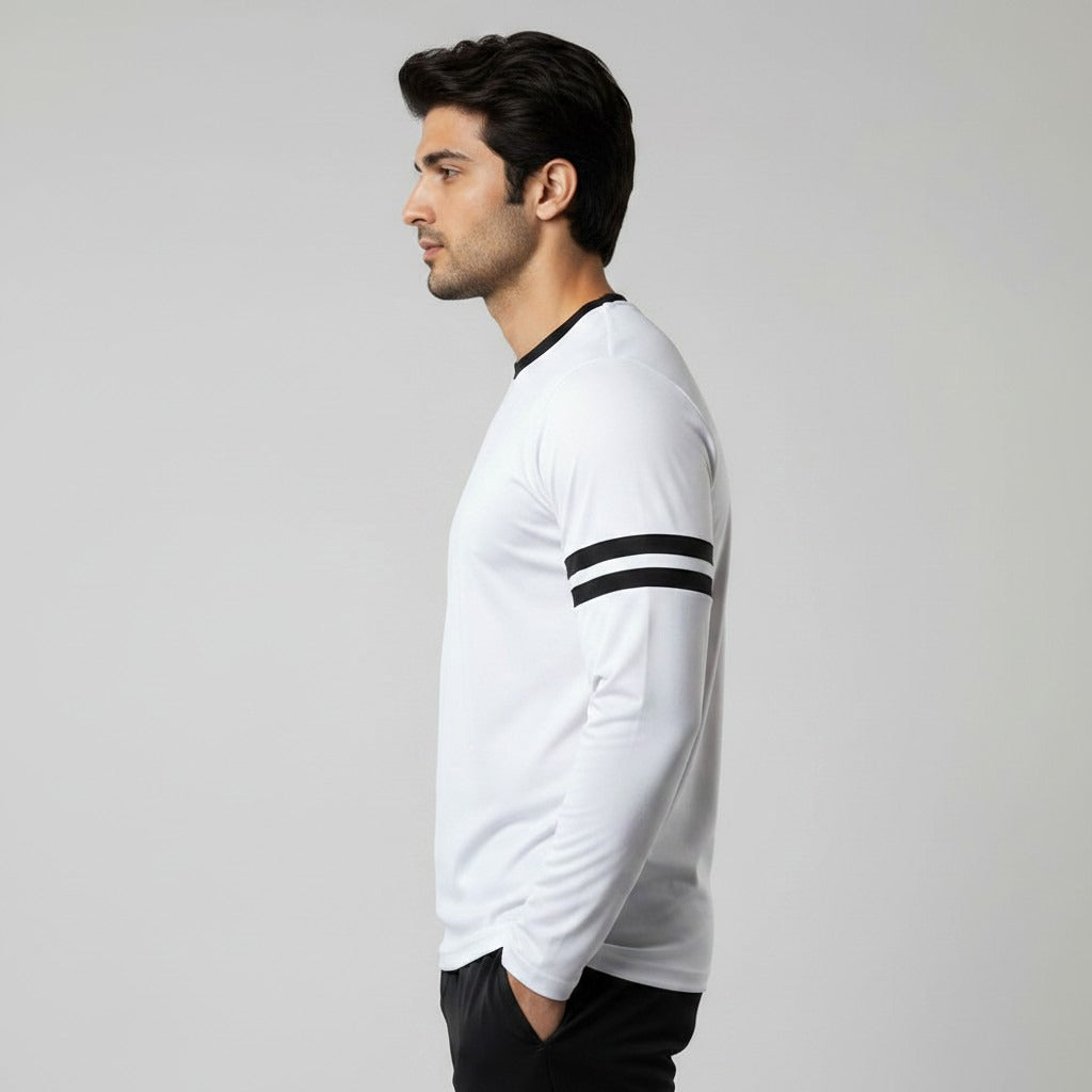Men's full sleeves active tee