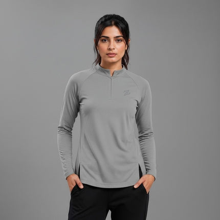 Women's full sleeves shirt by ZAKWEAR, featuring a stylish design, button-up front, and comfortable fit, shown in the image.