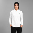 Women's full sleeves shirt by ZAKWEAR, shown in a stylish, casual fit with button-down front and long sleeve design.
