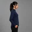 Women’s full sleeves shirt by ZAKWEAR, featuring a fitted design with button-up front and classic collar.