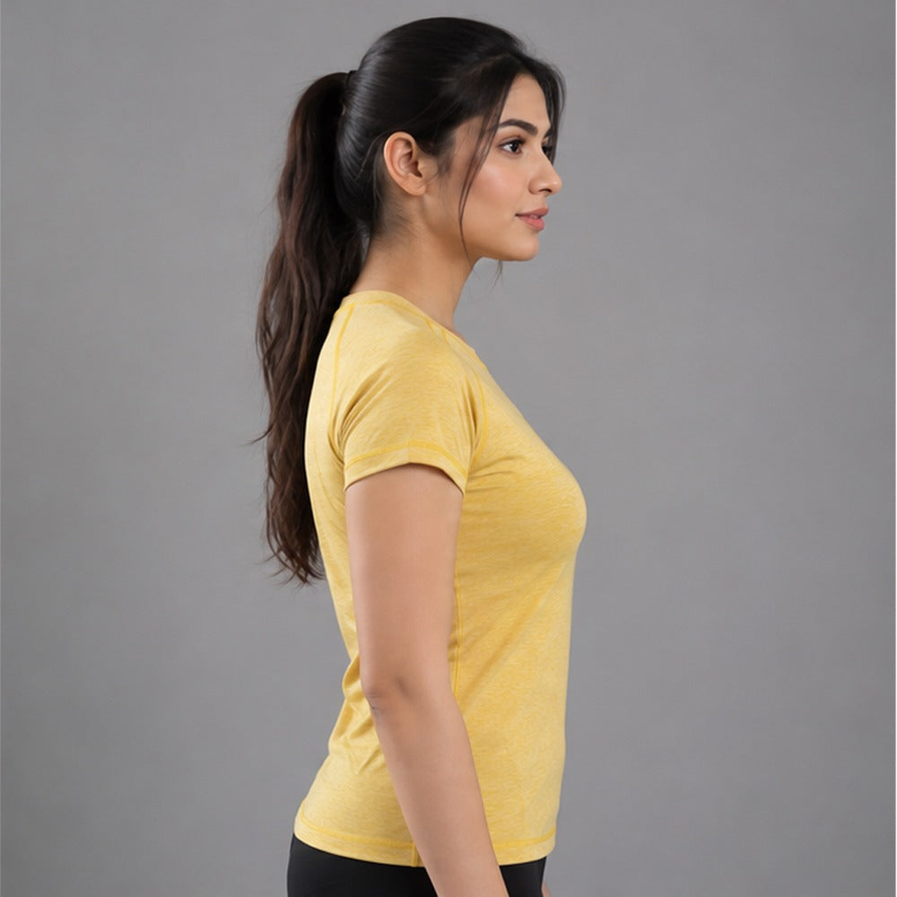 Women's activewear basic tee