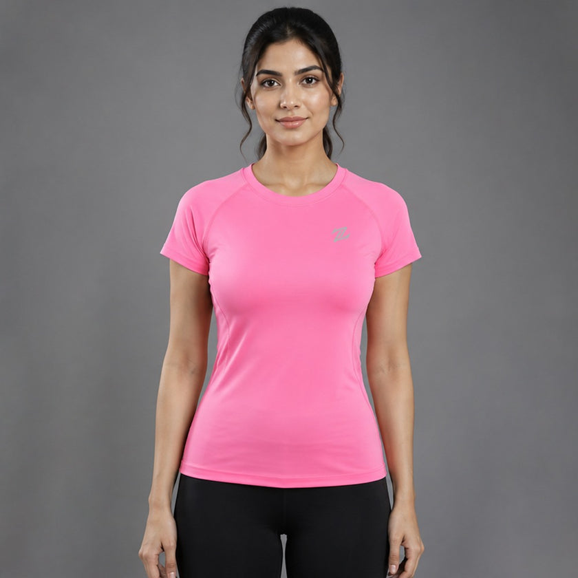 Women's activewear basic tee