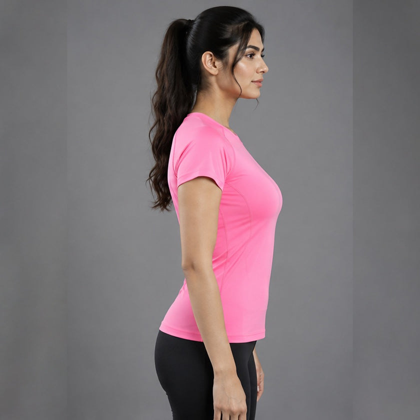 Women's activewear basic tee