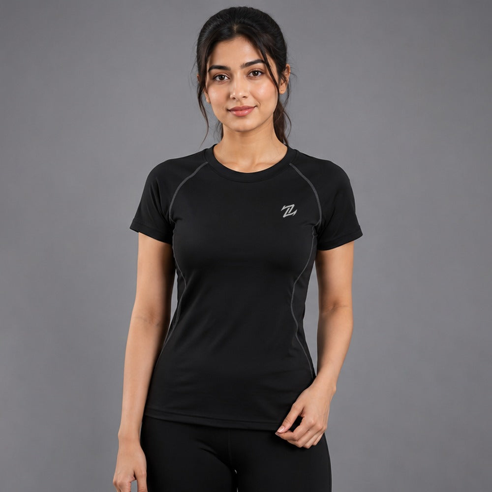 Women's activewear basic tee