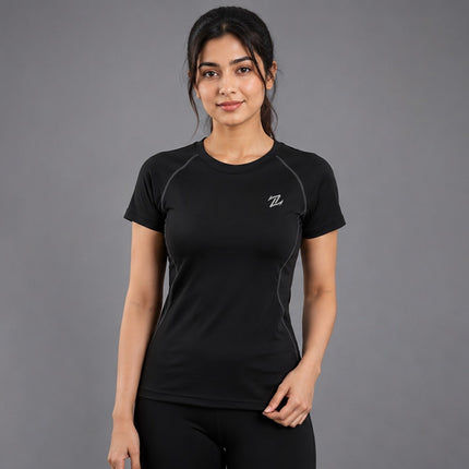 Women's activewear basic tee