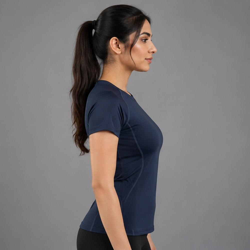 Women's activewear basic tee