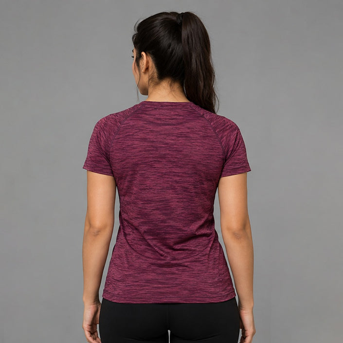 Womens activewear basic tee