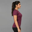 Womens activewear basic tee