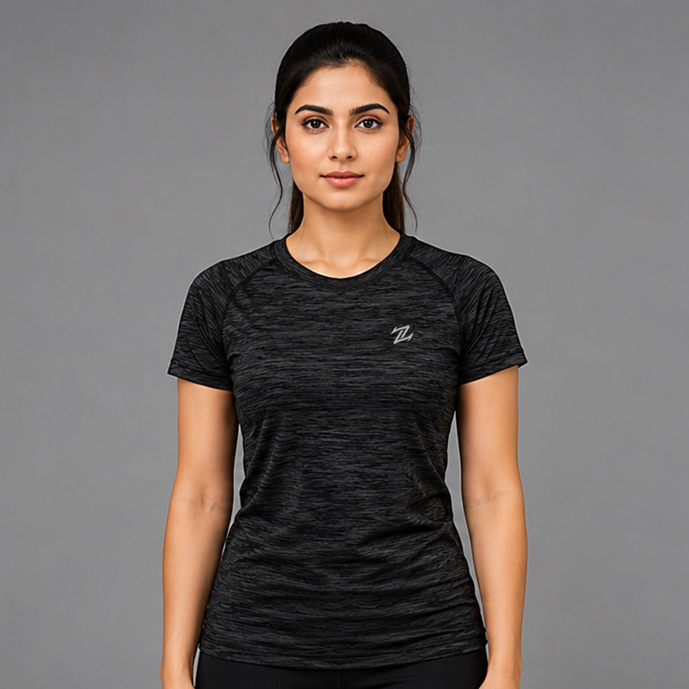 womens activewear basic tee