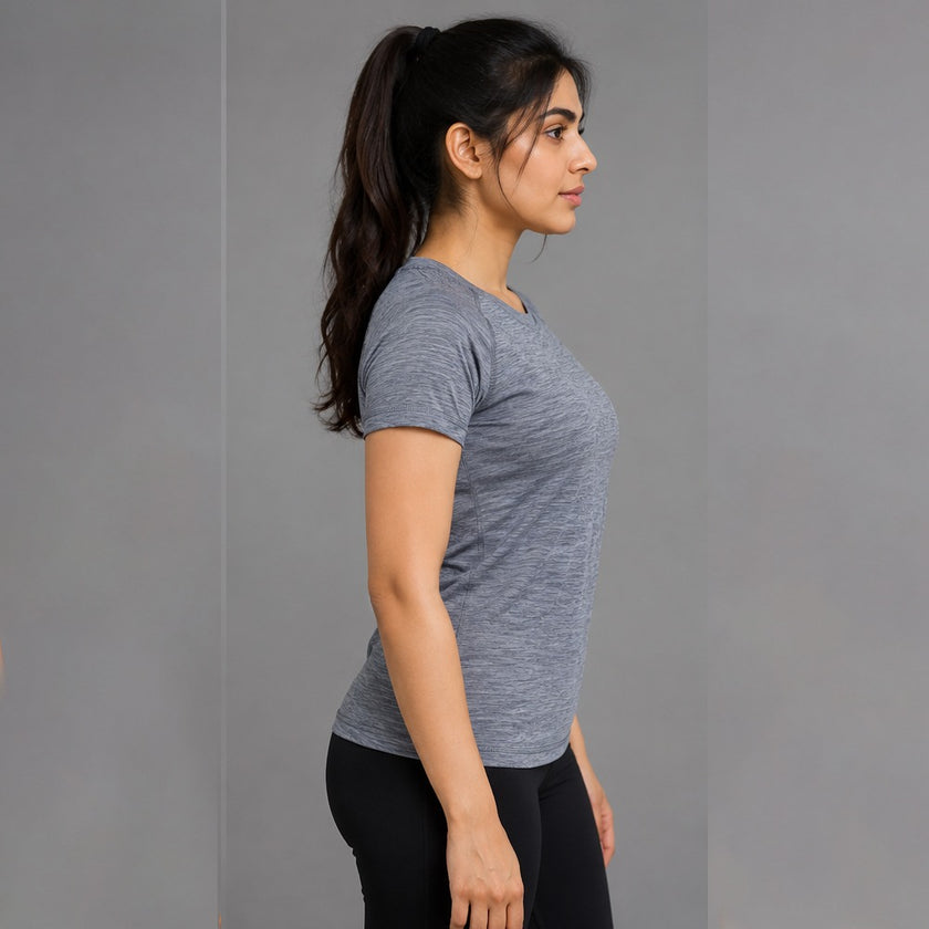 Women's activewear basic tee